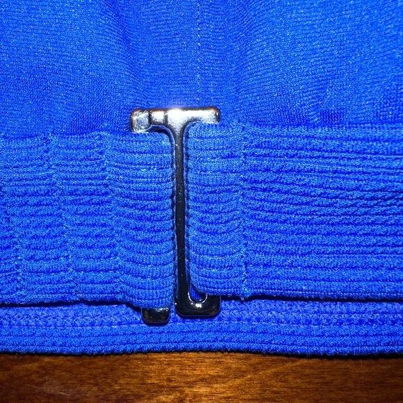 Blue ribbed bikini set - Picture 6 of 7